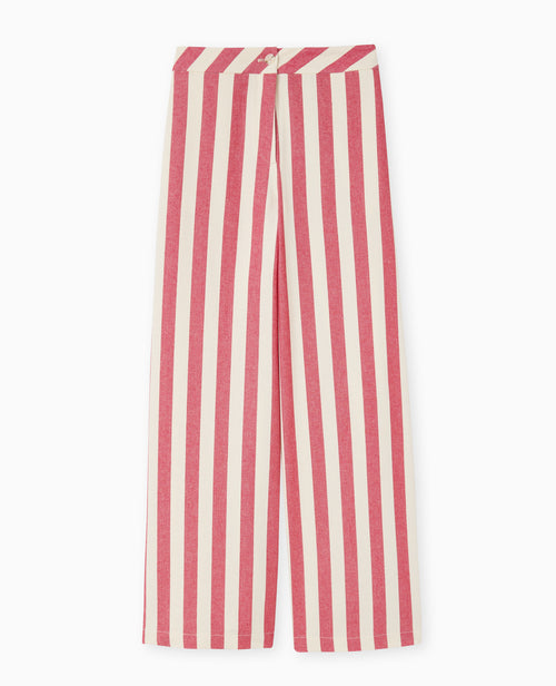 Pantalon droit avec larges rayures - PIMKIE - 4