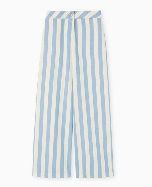 Pantalon droit avec larges rayures - PIMKIE - 4