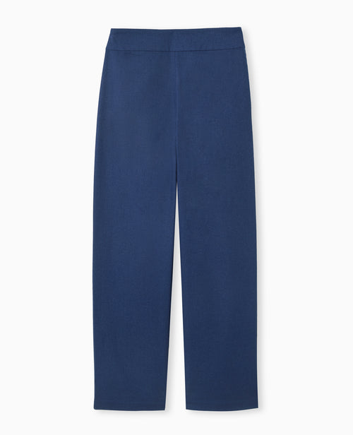 Pantalon droit taille haute avec lin - PIMKIE - 4