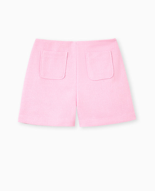 Short en tweed taille haute - PIMKIE - 4