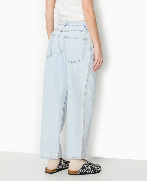 Jean baggy taille basse avec ceinture à nouer - PIMKIE - 6