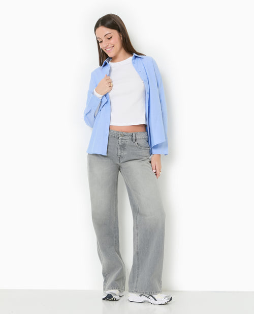 Jean droit taille basse - PIMKIE - 1