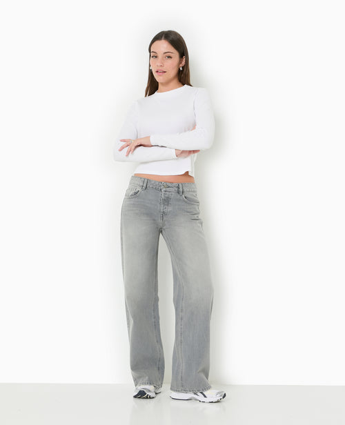 Jean droit taille basse - PIMKIE - 9