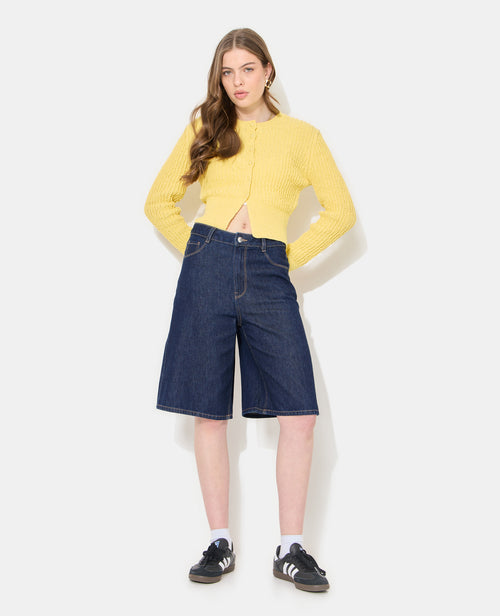 Bermuda large en jean - PIMKIE - 1