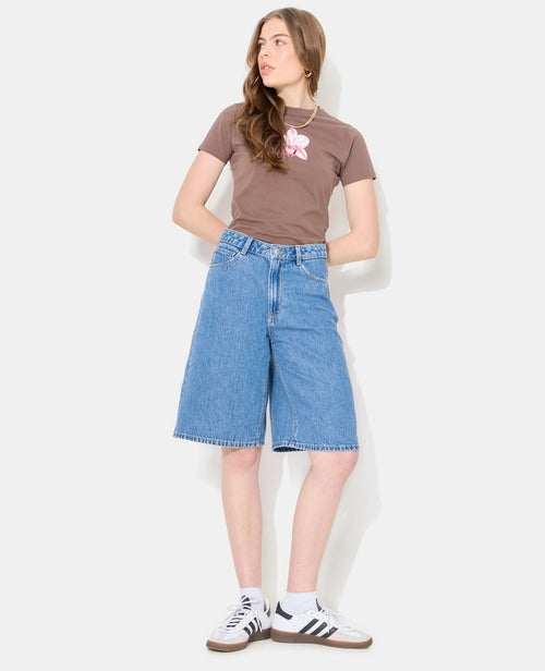 Bermuda large en jean - PIMKIE - 1