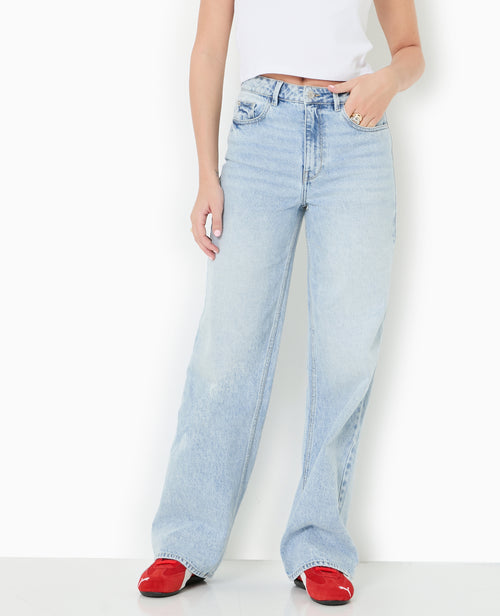 Jean wide taille haute - PIMKIE - 5