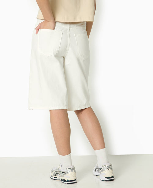 Bermuda large en jean taille standard - PIMKIE - 6