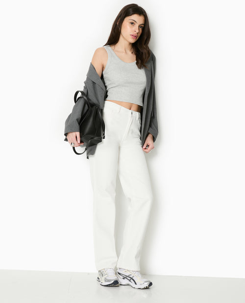 Jean droit avec strass - PIMKIE - 7