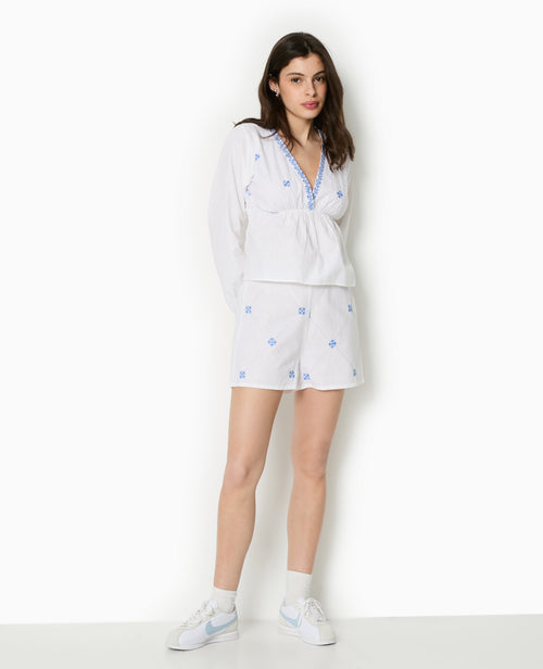 Short avec broderies devant - PIMKIE - 1