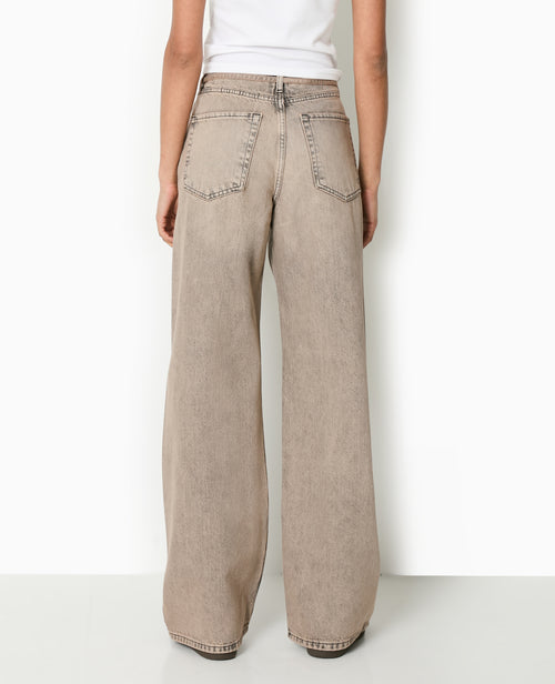 Jean droit taille basse avec ceinture à nouer - PIMKIE - 6