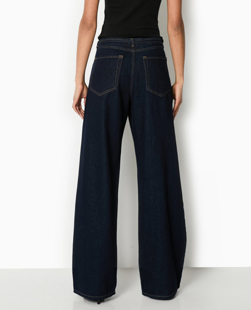 Jean droit taille basse avec ceinture à nouer - PIMKIE - 6