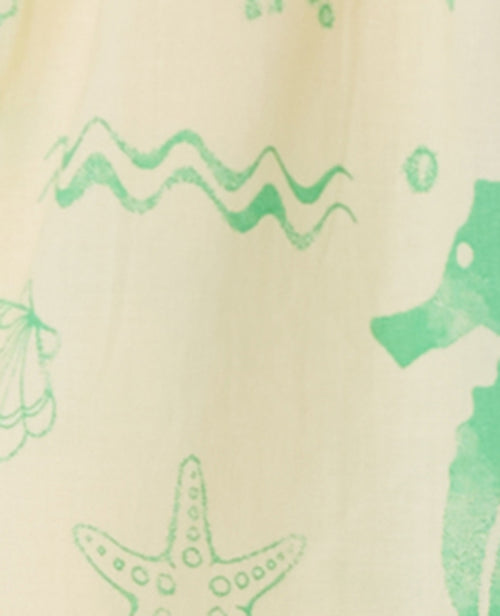 Short en voile de coton motif coquillages - PIMKIE - 10