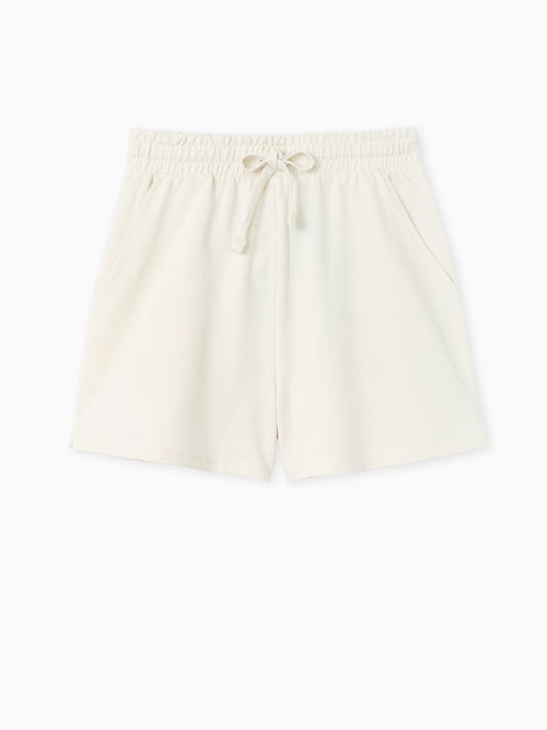 Short en molleton taille élastiquée - PIMKIE - 4