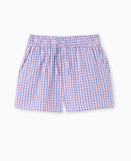 Short à carreaux avec taille élastiquée - PIMKIE - 4