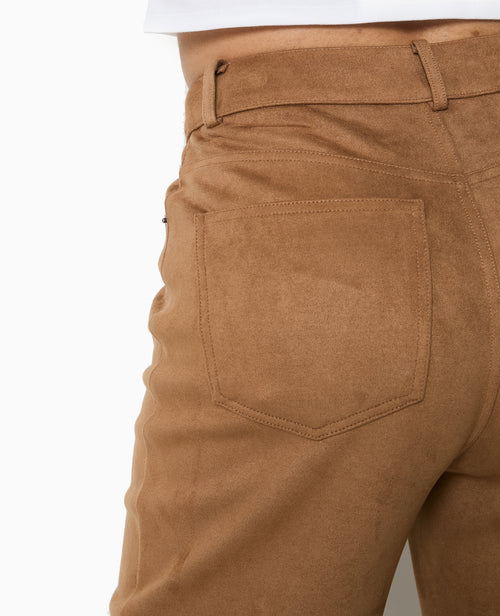Pantalon droit en suédine - PIMKIE - 7