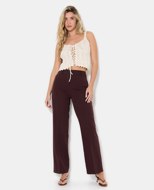 Pantalon city taille haute - PIMKIE - 1