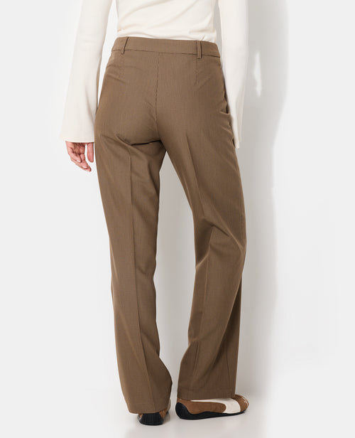 Pantalon droit motif mini pied-de-poule - PIMKIE - 6