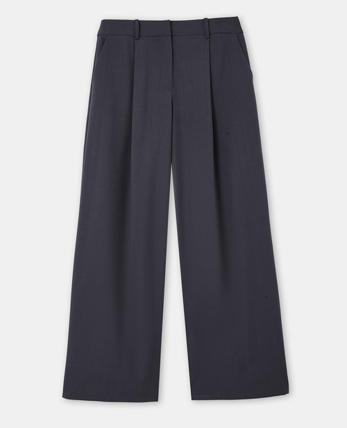 Pantalon large et droit avec pinces - PIMKIE - 4