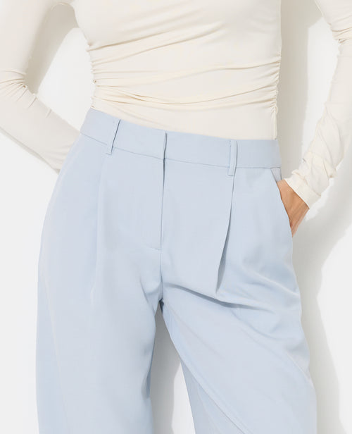 Pantalon large et droit avec pinces - PIMKIE - 3