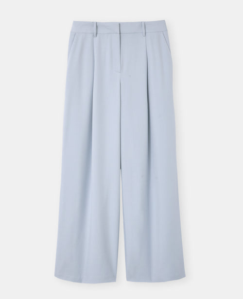 Pantalon large et droit avec pinces - PIMKIE - 4