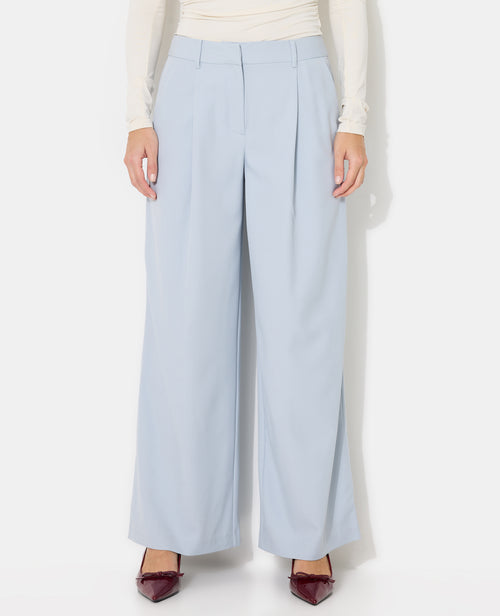 Pantalon large et droit avec pinces - PIMKIE - 5