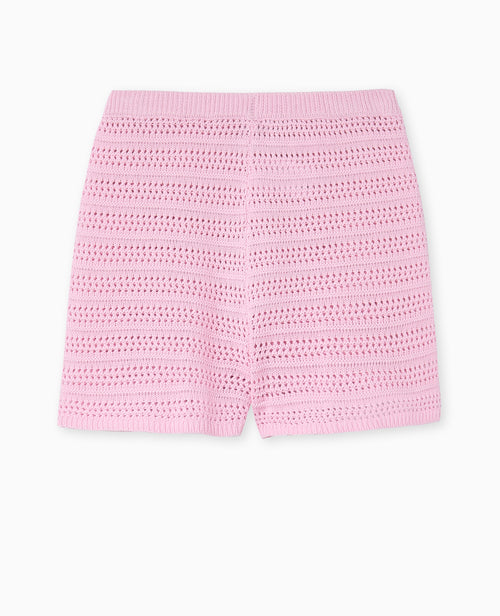 Short en maille ajourée - PIMKIE - 4