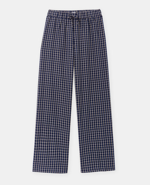 Pantalon large et droit à carreaux - PIMKIE - 4