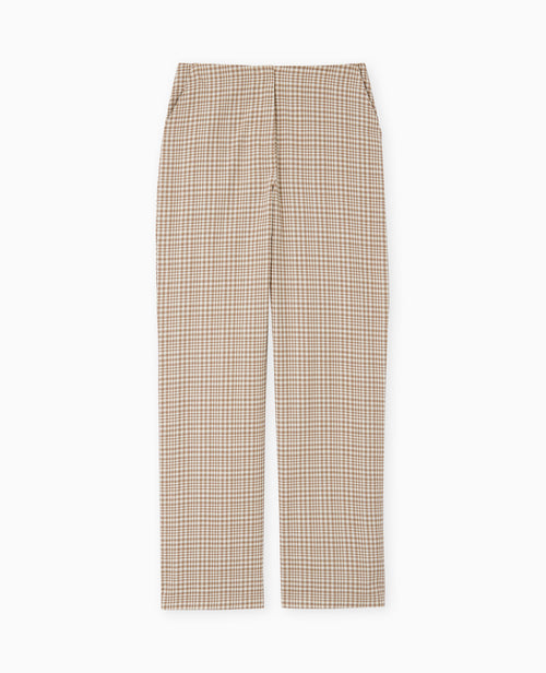 Pantalon droit à carreaux - PIMKIE - 4