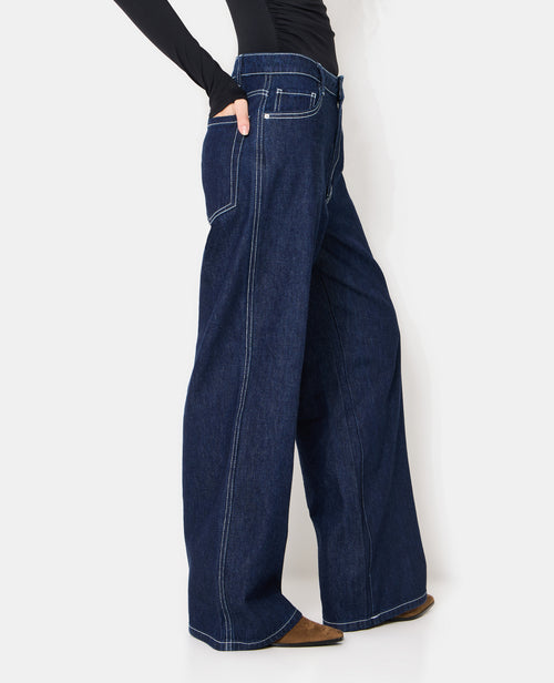 J99-3 / Jean baggy taille basse - PIMKIE - 2