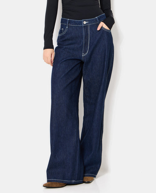 J99-3 / Jean baggy taille basse - PIMKIE - 5