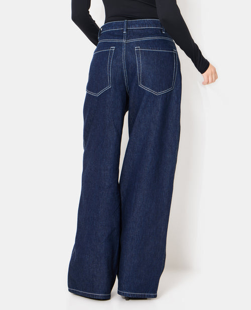 J99-3 / Jean baggy taille basse - PIMKIE - 6