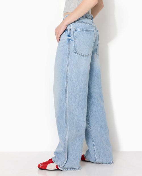 J99-3 / Jean baggy taille basse - PIMKIE - 3