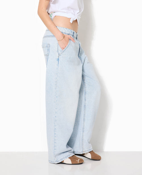 Jean baggy taille basse - PIMKIE - 3