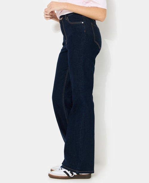 J74-1 / Jean flare taille haute - PIMKIE - 2