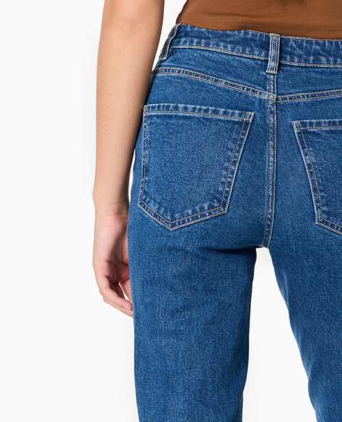 J74-1 / Jean flare taille haute - PIMKIE - 7