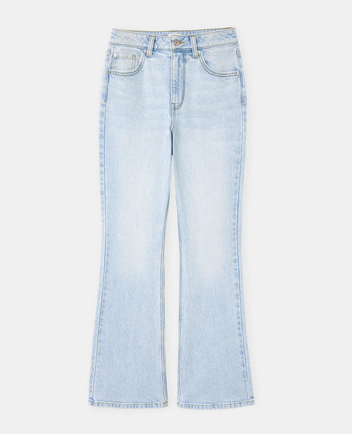 J74-1 / Jean flare taille haute - PIMKIE - 4