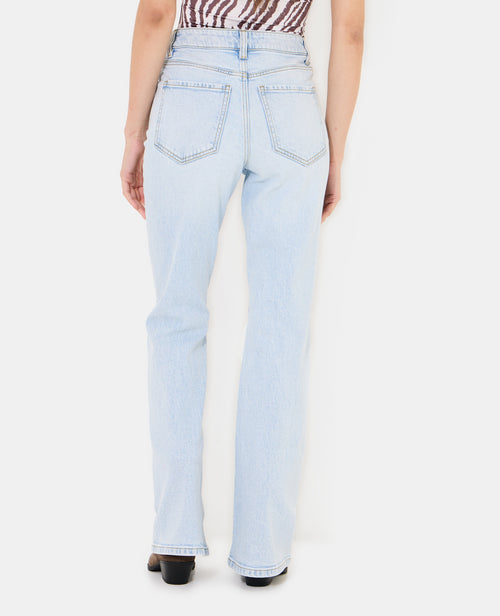 J74-1 / Jean flare taille haute - PIMKIE - 6