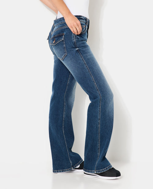 Jean flare taille basse - PIMKIE - 2