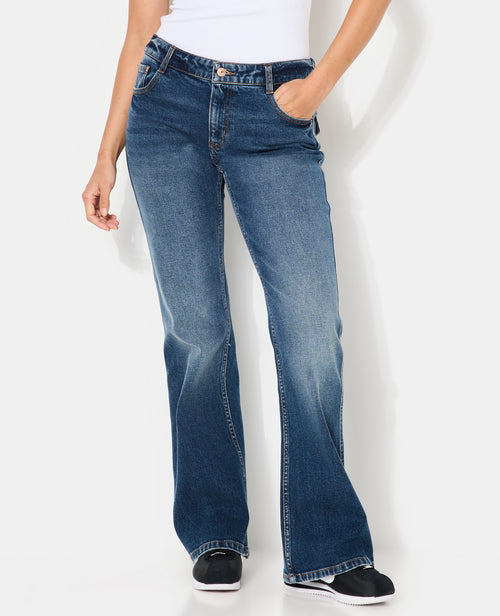 Jean flare taille basse - PIMKIE - 5