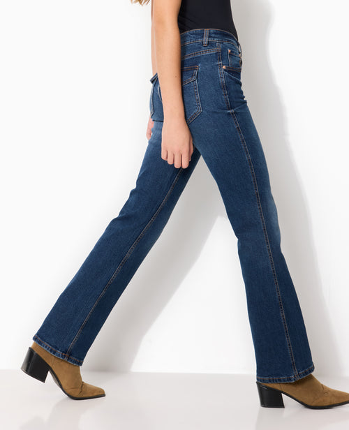Jean flare taille basse - PIMKIE - 3