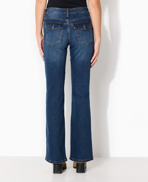 Jean flare taille basse - PIMKIE - 6