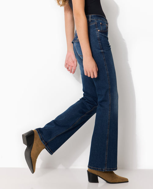 Jean flare taille basse - PIMKIE - 8