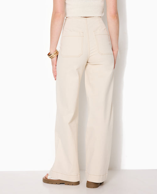 Jean wide poches devant - PIMKIE - 6