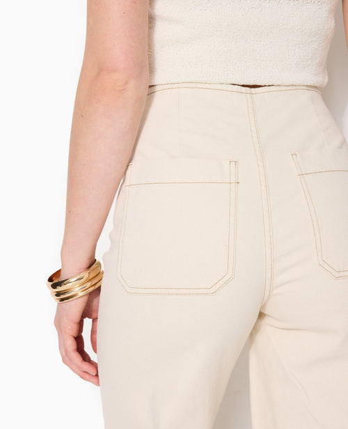 Jean wide poches devant - PIMKIE - 7