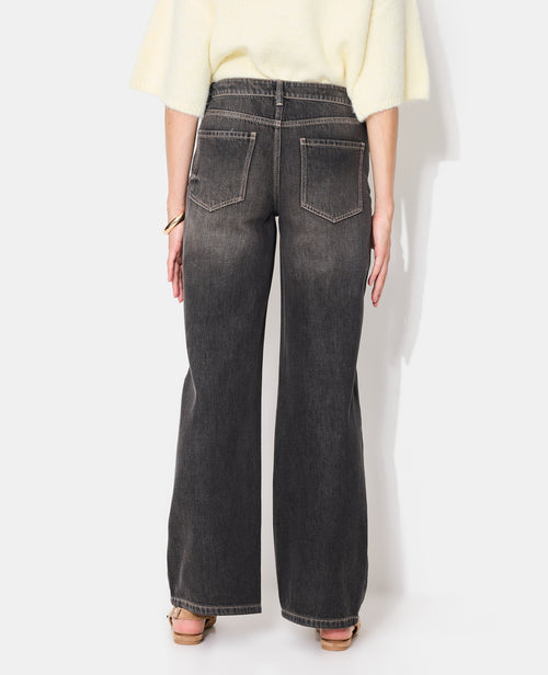 J71-3 / Jean wide taille basse - PIMKIE - 6