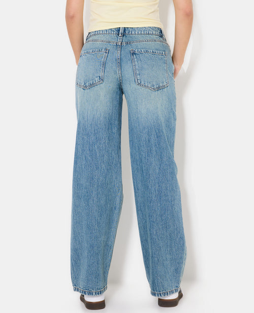 J71-3 / Jean wide taille basse - PIMKIE - 6