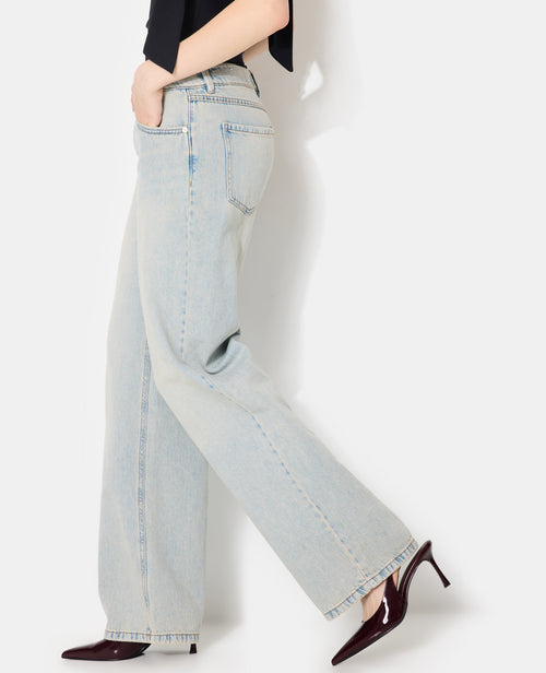 J71-3 / Jean wide taille basse - PIMKIE - 2