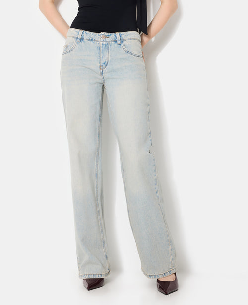J71-3 / Jean wide taille basse - PIMKIE - 5