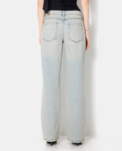 J71-3 / Jean wide taille basse - PIMKIE - 6