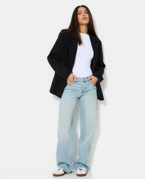 J71-3 / Jean wide taille basse - PIMKIE - 3